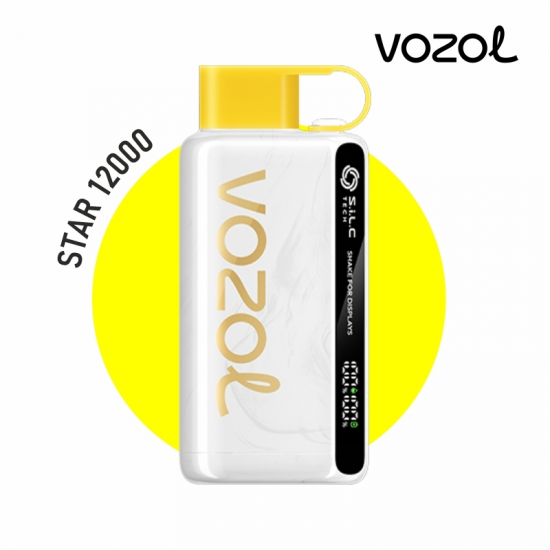 Vozol Star 12000 Kiwi Passion Fruit Guava Disposable Vape Bar