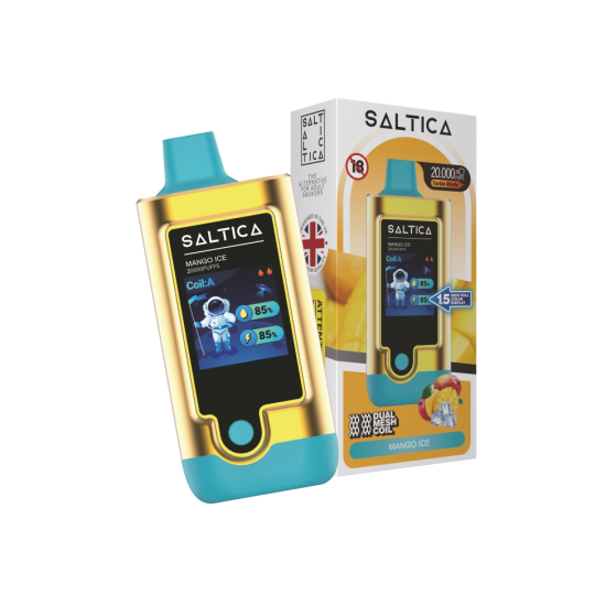 Saltica Digital 20000 Mango Ice Disposable Vape Bar